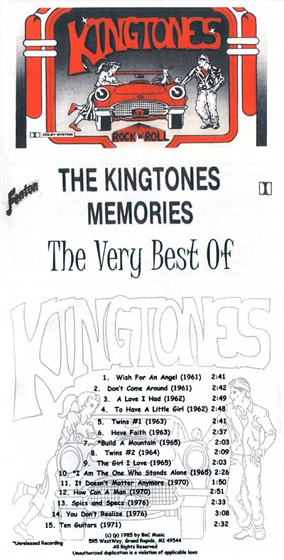 The Kingtones Memories: The Very Best Of