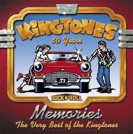 Memories: The Best of The Kingtones CD Front Art